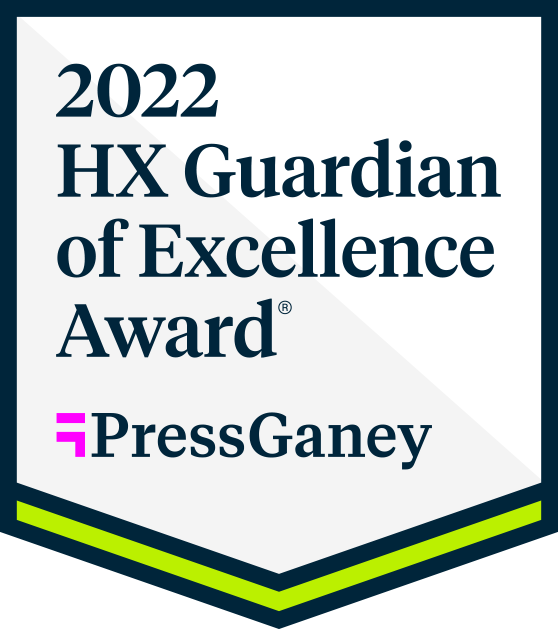 2022 Press Ganey Guardian of Excellence Award